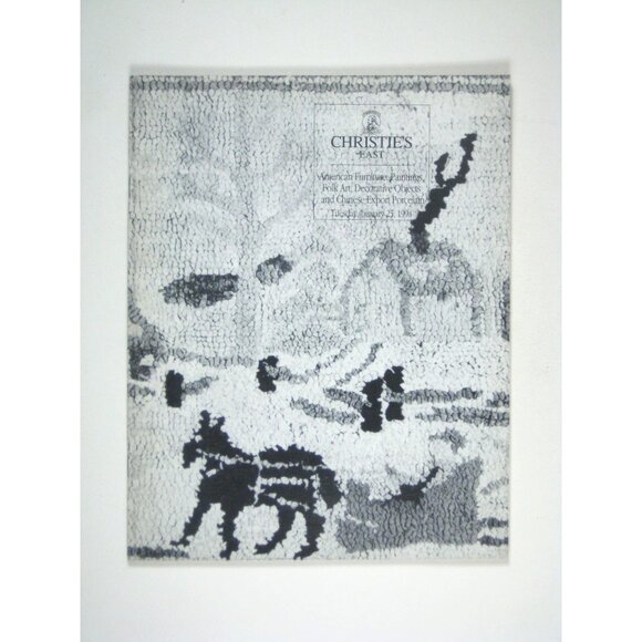 Christies Auction Catalog American Furniture Paintings Folk Art Jan 1994 Textile - Picture 1 of 6